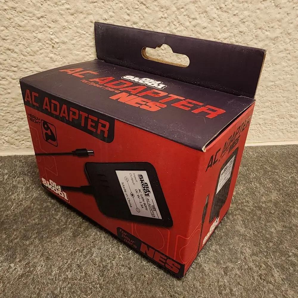 NES 8-Bit AC Adapter (NEW) - Old Skool - Nintendo